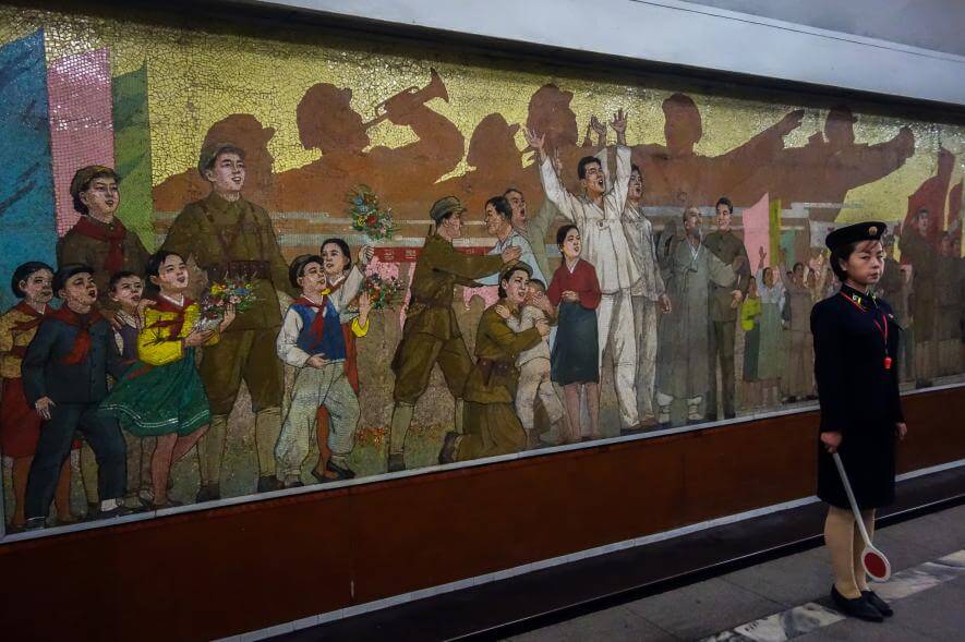 Севернокорейское метро открыли для туристов