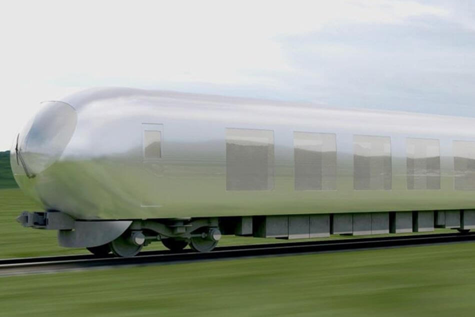 В Японии создадут невидимый поезд