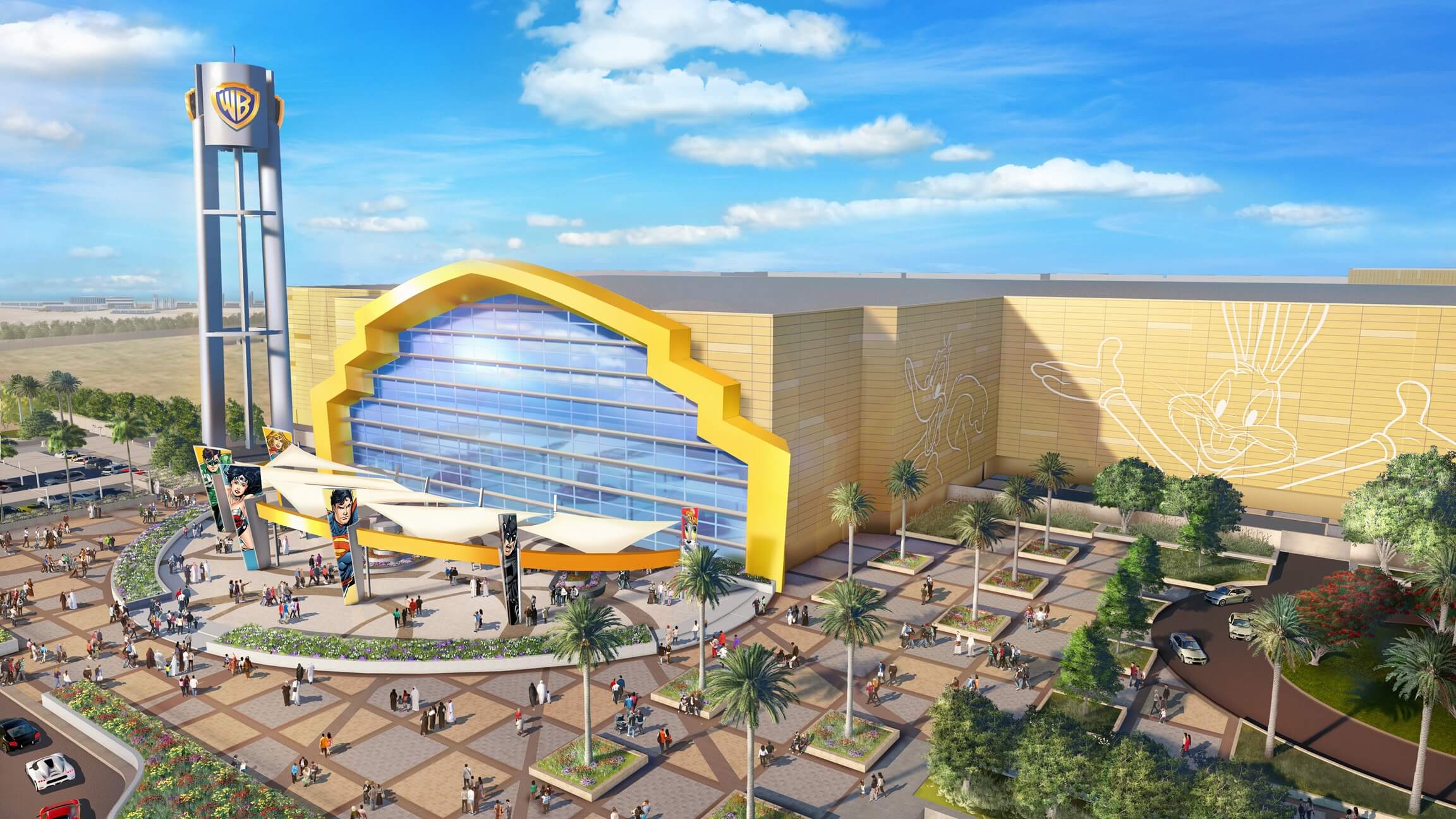 В ОАЭ откроется парк развлечений Warner Brothers