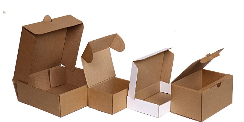 Самые популярные виды коробок из картона